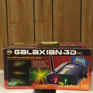 Galaxian 3D Laser red/ green DJ light